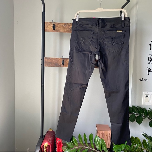 Lilly Pulitzer worth skinny low rise with side sequins pants in onyx size 6 NEW - Picture 6 of 8